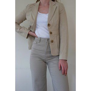 Banana Republic Creme Blazer